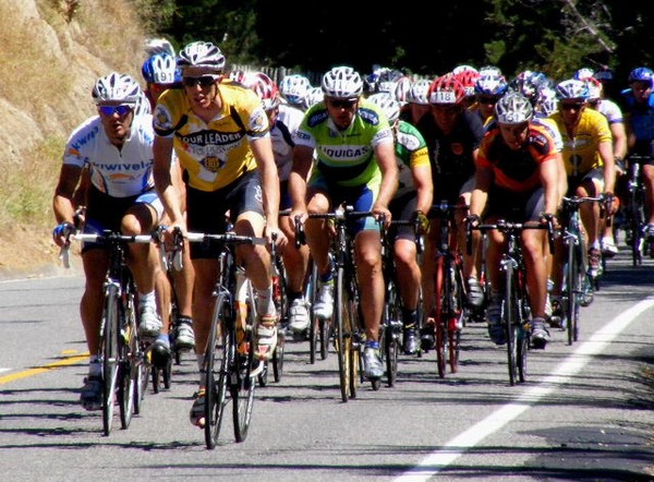 Matt Gorter leads the Peleton Stage 2